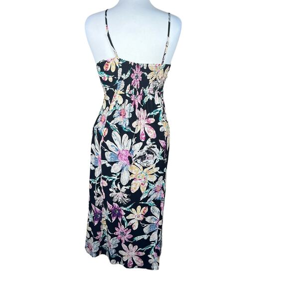 Urban Outfitters Women’s Floral Sleeveless Midi Sun Dress with Slit Size S NWT - Picture 6 of 15